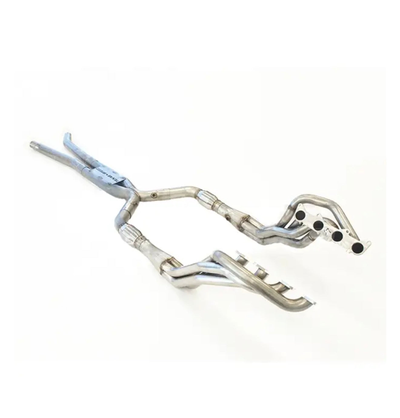 TSP 2015+ Mustang 5.0L Long Tube Headers & 3 inch Catted X-Pipe 304 Stainless Steel