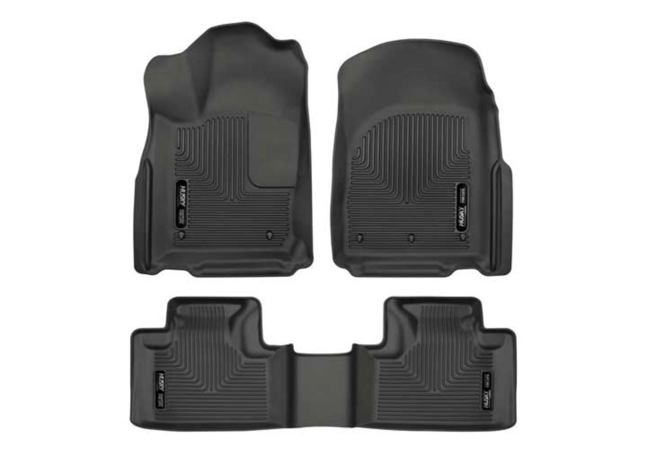 Husky Liner 99151 Weatherbeater Series Front and Rear Floor Mats for 2016-2025 Dodge Durango and Jeep Grand Cherokee