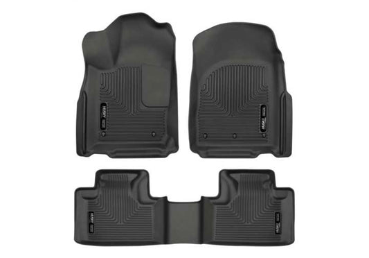 Husky Liner 99151 Weatherbeater Series Front and Rear Floor Mats for 2016-2025 Dodge Durango and Jeep Grand Cherokee