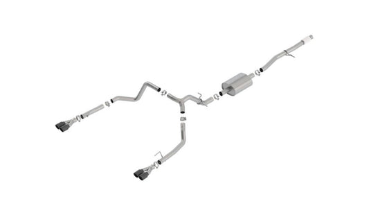 Borla Exhaust S-Type for 2019-2025 Chevrolet Silverado/Sierra 1500 5.3L