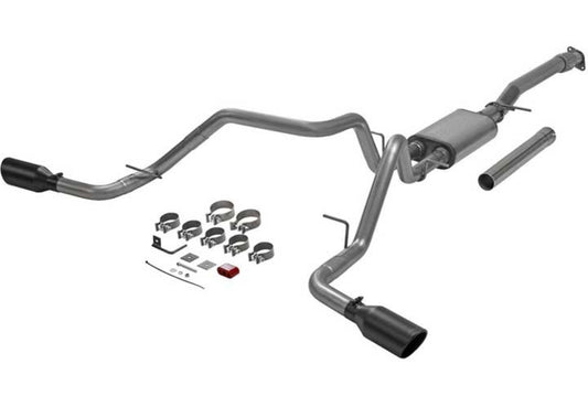 Flowmaster 718114 FlowFX Catback Exhaust System for 2019 Chevrolet Silverado/Sierra 2.7L with 3.5-inch and 2.5-inch Dual Exhaust Tips