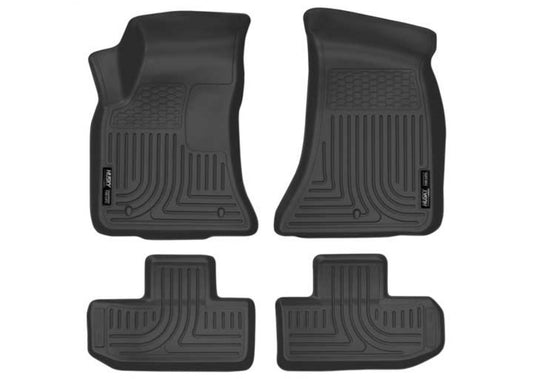 Husky Liner 16-23 Challenger Weatherbeater Series Black Floor Mats - Durable All-Weather Protection